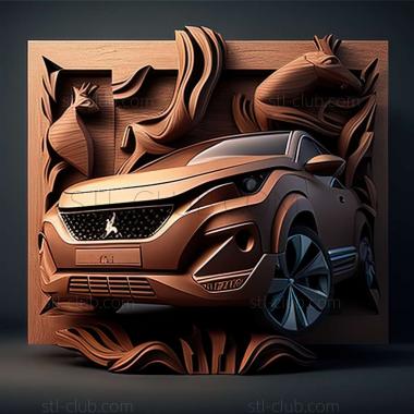 3D мадэль Peugeot 4008 (STL)